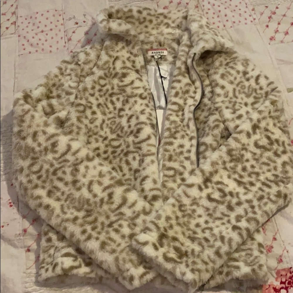 Snow leopard jacket
